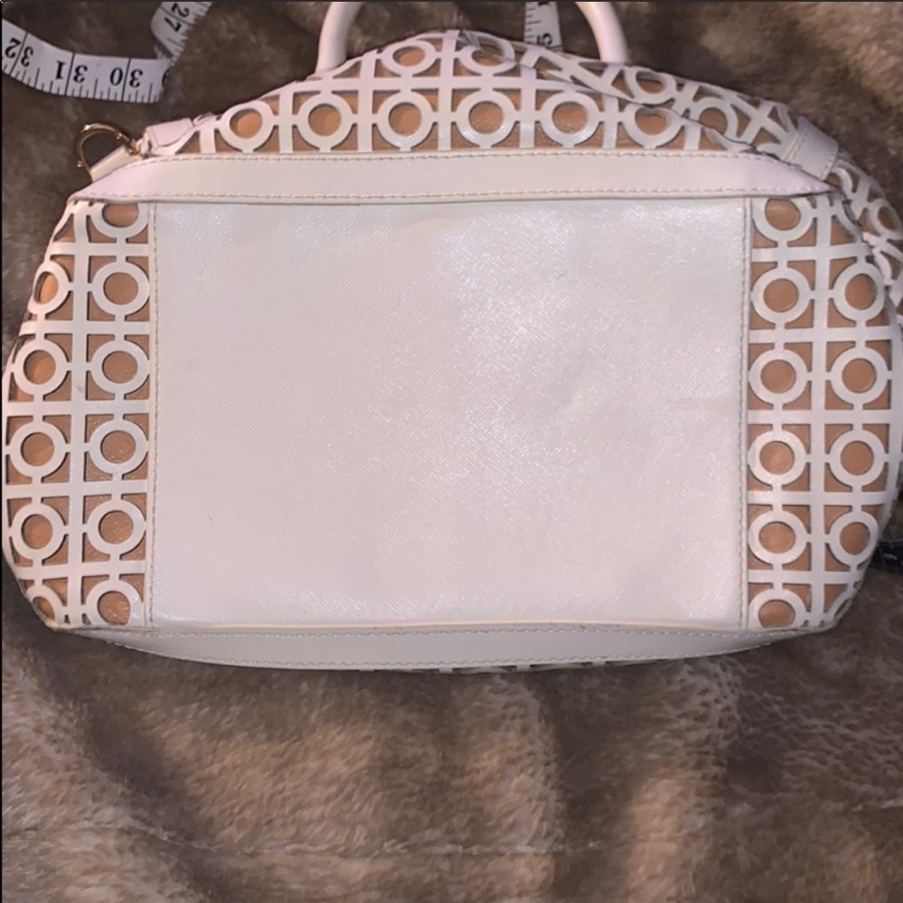 Tory Burch Blush Pink Laser-Cut Satchel - Picture 8 of 8